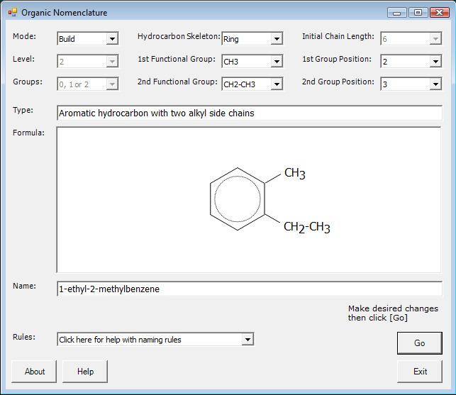 Organic Nomenclature