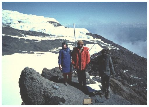 Gillman's Point 5650m (18,640ft) - 6th January 1978