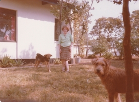 Joan with Tiny + Boots