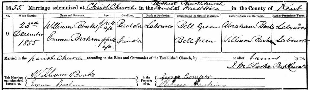 Boakes-Barham-marriage-1855