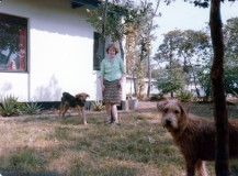 Boots and Tiny, Zambia 1977