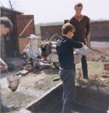 Cleaning pond 1967
