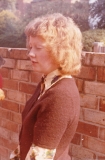 Joan at Highview Road, Ealing 1972