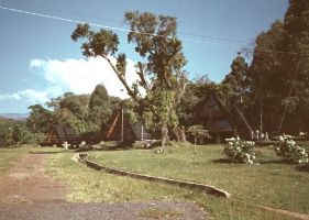 The gate-house at Marangu (1700m)