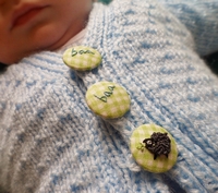 Baa baa black sheep buttons