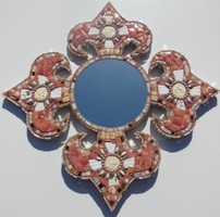 Miroir Rose Fleur