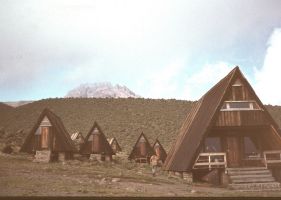 Back to the second hut for the night