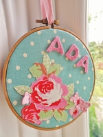 Rose picture with your choice of name or message