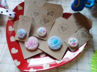 Furry elephant buttons
