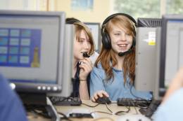 Girls On Computer