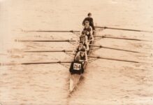 Lee Ian Rowing At Chiswick